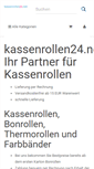 Mobile Screenshot of kassenrollen24.net